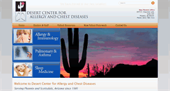 Desktop Screenshot of desertcenter.org