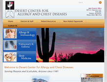 Tablet Screenshot of desertcenter.org